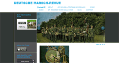 Desktop Screenshot of deutschemarschrevue.com